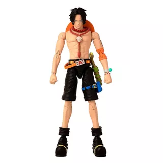 Figura De Acción Portgas D. Ace Anime Heroes One Piece