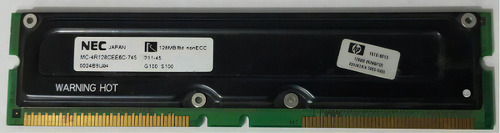 Memoria RAM 128MB 1 NEC MC-4R128CEE6C-745