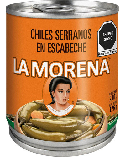 Chile Serrano La Morena 200 Gr