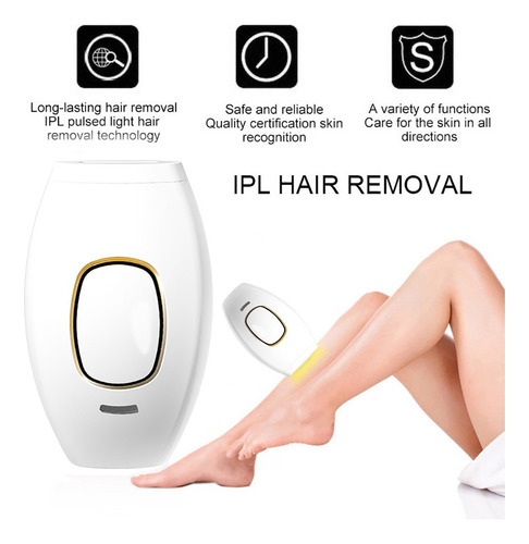Dispositivo De Depilación Láser Flashes Ipl, Permanente E In