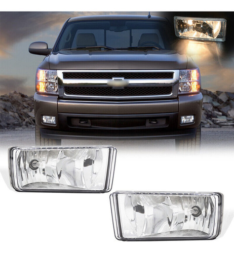 Faro Carelo Antiniebla 1500 3500 Hd Silverado 2008 2014 