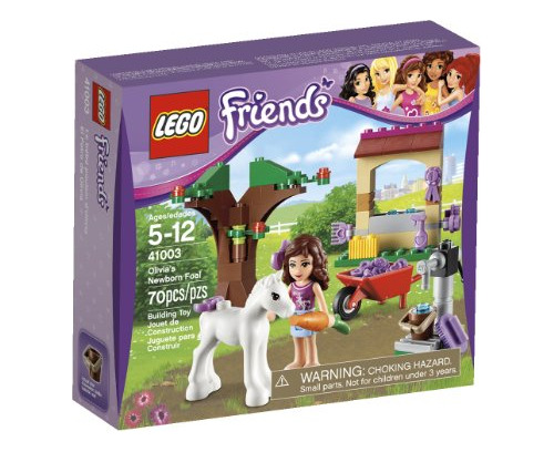 Lego Friends, El Potro Recién Nacido De Olivia