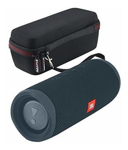 Imagen 2 de 7 de Parlante Jbl Flip 5 Inalambrico Impermeable Con Funda Azul