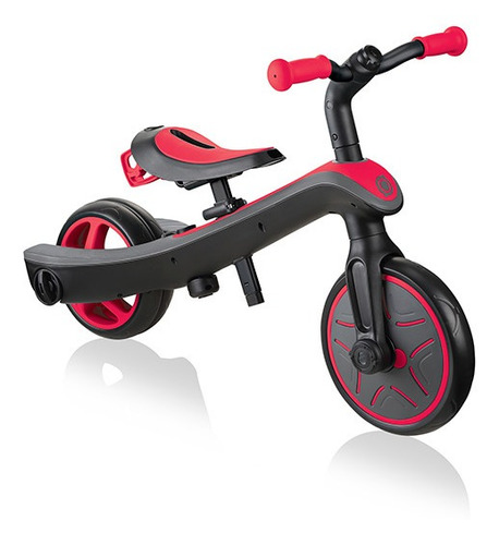 Triciclo Globber Explorer Strike Rojo  2 En 1