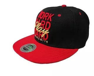 Gorra Work Hard Play Hard Rock Smith