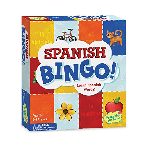 Reino Pacífica Bingo Español - Juegos De Aprendizaje Tqnju