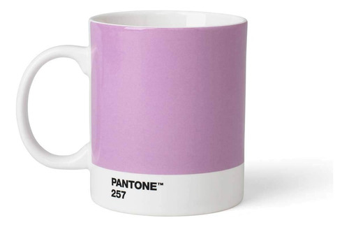 Pantone Porcelain Mugs 375 Ml, Porcelana, Púrpura 257, 8,4 X