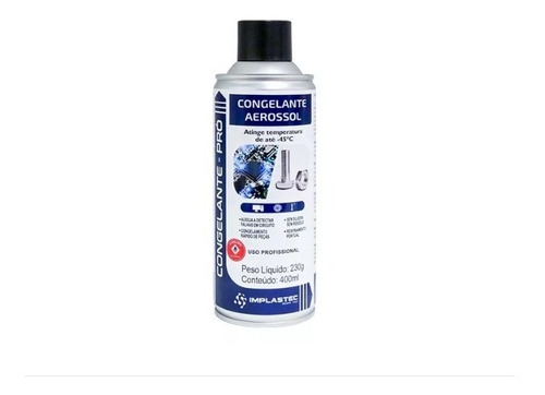 Congelante Aerossol Pro Implastec 400ml 230g