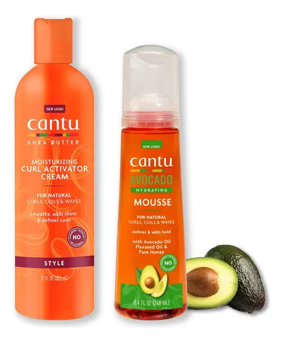 comprar Cantu 2 Pack Activador Rizos Shea Butter Y Mousse Aguacate