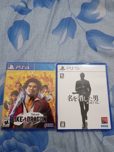 Juegos Ps4 Ps5 Yakuza 7 Like A Dragon + Yakuza 7 Gaiden