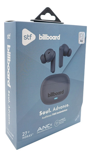 Audífonos Inalámbricos Tws Stf Soul Advance Anc Enc 5hrs