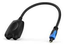 Comprar Bluerigger 1 X 2 Adaptador Divisor De Audio Óptico De Fibra Óptica Toslink Digital 1 Entrada Macho 2