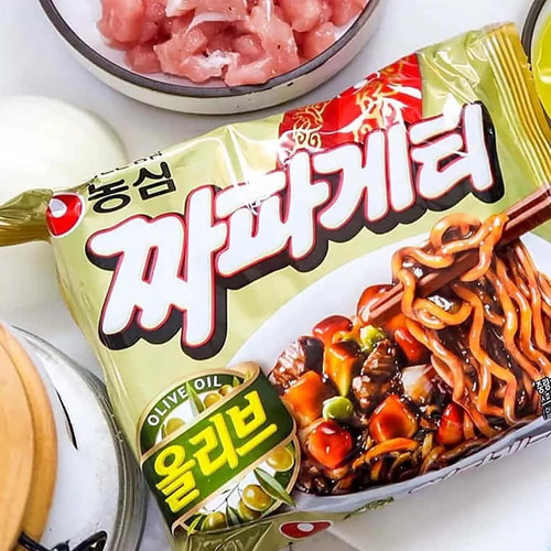 Ramen Coreano Chapaguetti Fideo Instantaneo Pack 5 Unidades