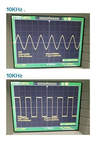 Generador Señal Medio Baja Frecuencia Rectangular Modulo