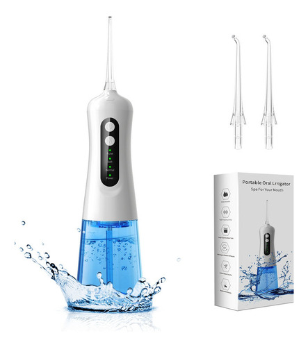 Irrigador Oral Waterpik Fácil De Llevar 300ml Usb 2022