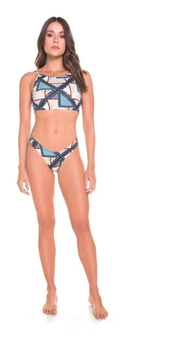 Bikini Tanga Brasileña Traje De Baño Geom Sporty