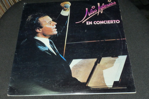 Jch- Julio Iglesias En Concierto Album 02 Discos Lp 