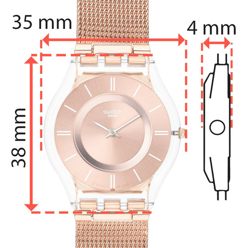 Relógio Swatch Hello Darling Feminino Sfp115m