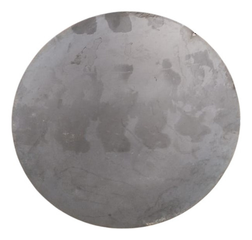 Placa De Acero Inox T-304 3/16 Circular (13 Cm Diámetro) 