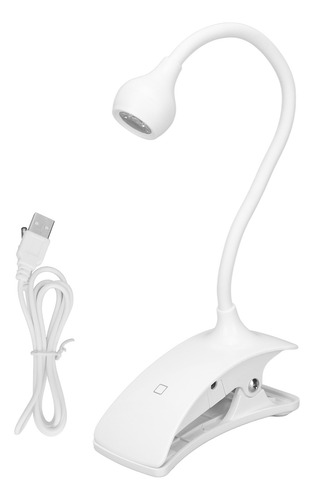 Led Uv Lámpara De Uñas Clip Profesional Recargable Gel