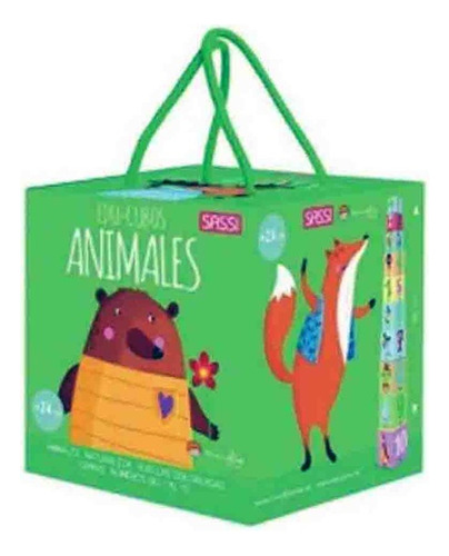 Animales - Edu-cubos (10 Cubos Educativos + Mini Atlas)