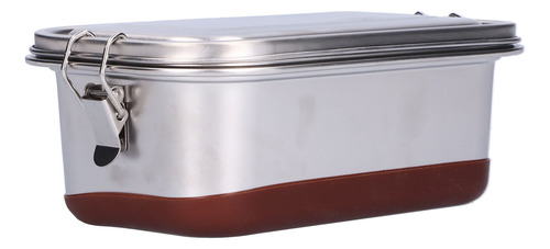 Contenedor De Comida De Acero Inoxidable Bento Lunch A Prueb