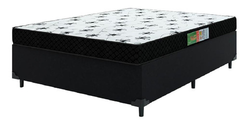 Comfort Prime cama box D20 Casal cor preto 188cm x 138cm x 50cm