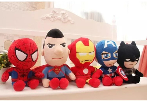 Peluches Spiderman Batman Superman Ironman Capitán América