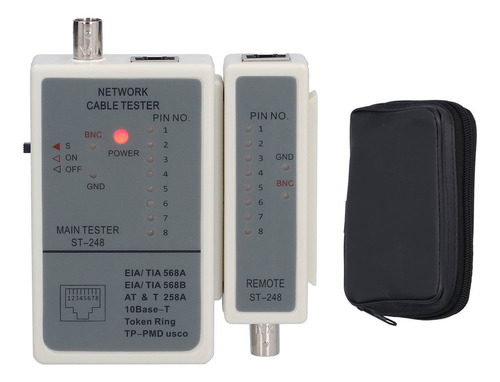 Probador Automático De Cables De Red 248 Scanning Rj45 Rj12