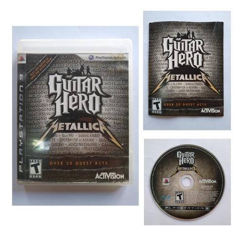 Guitar Hero Metallica Ps3 (Reacondicionado)