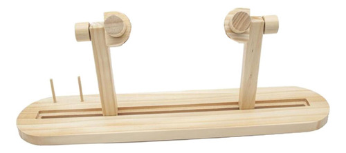 360 Rotatorio De Madera Cruz Marco Rack Bordado Lap Soporte