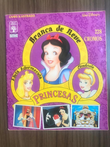 Album De Figurinhas Princesas Disney Completo Colado