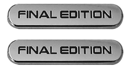 2 Emblemas Vw Cabrio Laterales Final Edition Envio Gratis