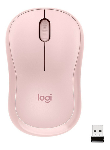 Mouse Inalambrico Logitech M220 Pink Silencioso Color Rosa