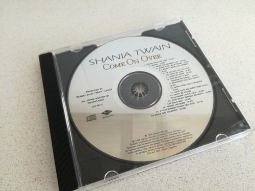 Shania Twain - Come On Over - Cd Solo - Sin Tapas De Cartón