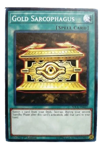 Gold Sarcophagus / Common / Yugioh