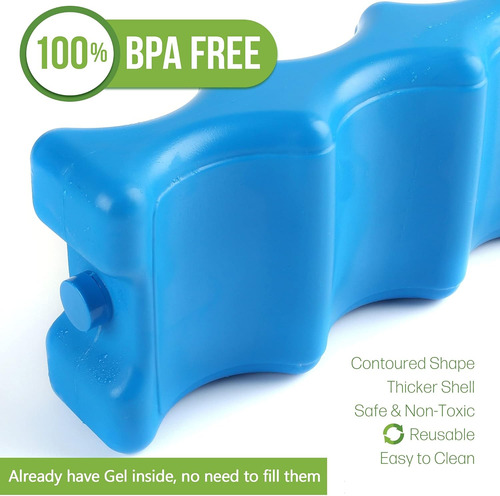 Bolsa De Hielo Aislada Para Almacenamiento De Botellas De Le