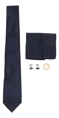 Conjunto De Corbata Azul De 8 Cm Para Hombre, Elegante Y Cóm