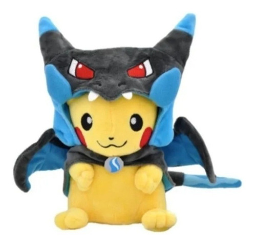 Peluche Pokemon Pikachu Cosplay Mega Charizad