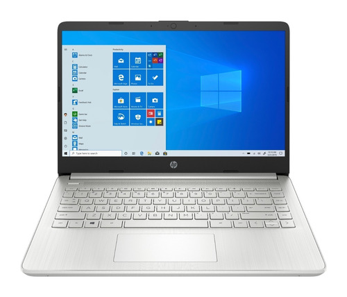 Imagen 1 de 5 de Notebook HP 14-dq2029la plata natural 14", Intel Core i5 1135G7  8GB de RAM 256GB SSD, Intel Iris Xe Graphics G7 80EUs 1366x768px Windows 10 Home