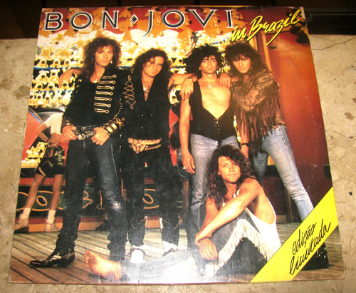Lp Bon Jovi - In Brazil (1989) Ed Limitada C/ Richie Sambora