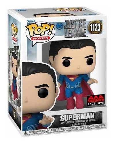 Funko Super Man Justice League Dc Sticker Exclusivo Aaa