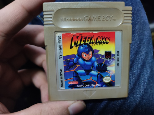 Megaman 1 Willy Wars Game Boy Nintendo Gb Mega Gameboy