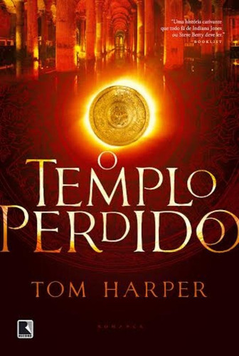 O templo perdido, de Harper, Tom. Editora Record Ltda., capa mole em português, 2014
