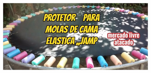 Protetor Para Molas De Cama Elastica Jamp Trampolim Kit C/48