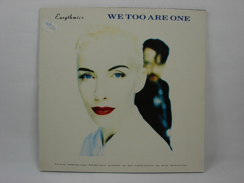 Vinilo Eurythmics We Too Are One 1989 Alemania Ed