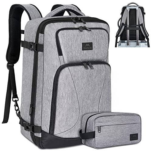 Mochila De Viaje Matein Para Hombres, Vuelo Aprobado Bhfqb