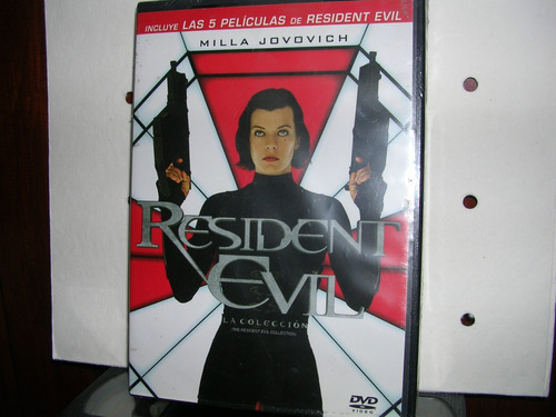 Resident Evil 1/2/3/4/5 - Pack Original Sellado De 5 Dvd