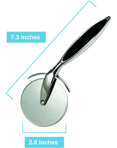 Cortador De Pizza Con Mango Ergonómico Para Pizza Y Rodajas