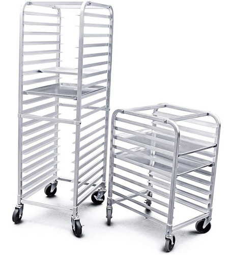 Carro Espiguero Migsa 6063-t5 Aluminio Charolas Rack Cocina